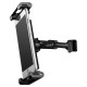 Baseus Backseat Car Mount SUHZ-01 Car Headrest Holder for Tablets / Smartphones 4.7-12.9" - Black