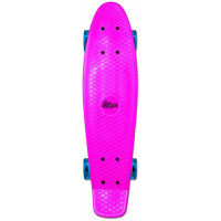 No Rules Skateboard fun skrituļdēlis ar gaismiņām, rozā - AU 349