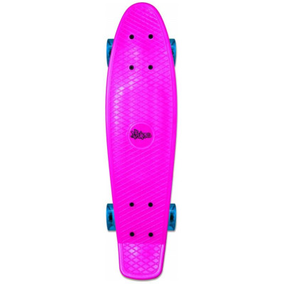No Rules Skateboard fun skrituļdēlis ar gaismiņām, rozā - AU 349