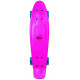 No Rules Skateboard fun skrituļdēlis ar gaismiņām, rozā - AU 349