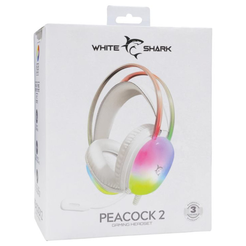 White Shark GH-2444 Peacock-2 White