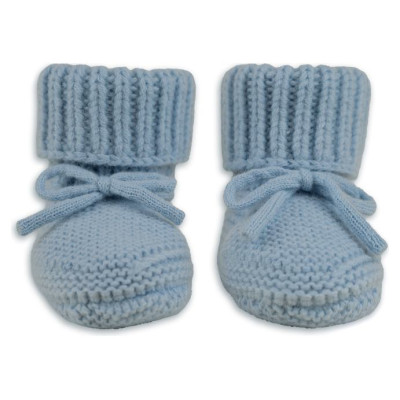 Lodger Slipper Merino vilnas čībiņas, Blue Fogg, 0-6m - SLM 110_0-6