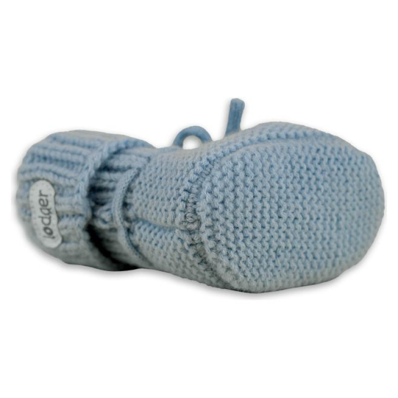 Lodger Slipper Merino vilnas čībiņas, Blue Fogg, 0-6m - SLM 110_0-6
