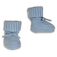 Lodger Slipper Merino vilnas čībiņas, Blue Fogg, 0-6m - SLM 110_0-6