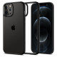 Spigen Ultra Hybrid Case for iPhone 12 / iPhone 12 Pro - Matte Black