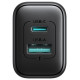 Joyroom JR-TCF13 network charger USB-C / USB-A 25W SFC / PPS / PD - black