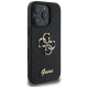 Guess Fixed Glitter Big 4G case for iPhone 16 Pro - black