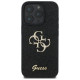 Guess Fixed Glitter Big 4G case for iPhone 16 Pro - black