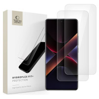 Tech-Protect Hydroflex Fit+2-Pack Hydrogel Film for Xiaomi Redmi Note 14 Pro 5G / 14 Pro+ 5G / Poco X7 5G - Transparent