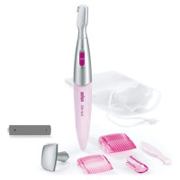 Braun dāmu trimmeris,  rozā - FG 1100 New