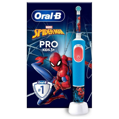 Braun el.zobu  birste - bērnu, Spiderman - D 103.413.2KX/Spider