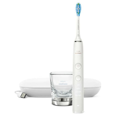 Sonicare zobu birste DiamondClean ar īpa&scaron;u  lietotni, balta - HX9911/27
