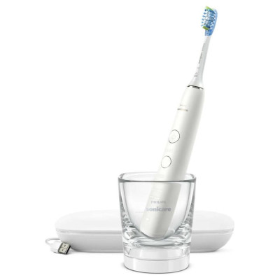 Sonicare zobu birste DiamondClean ar īpa&scaron;u  lietotni, balta - HX9911/27
