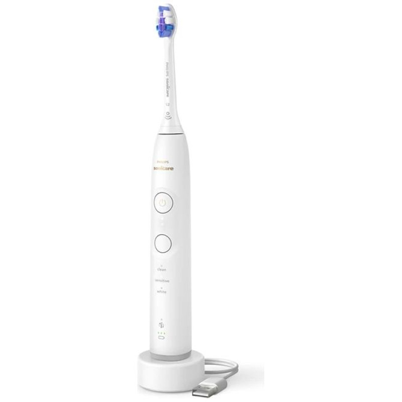 Sonicare PHILIPS 6500 Sonic elektriskā zobu birste, balta - HX7410/02