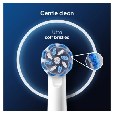 Braun el.zobu birstes uzgalis Sensitive Clean Pro, 2 gab - EB 60-2 Sensitive