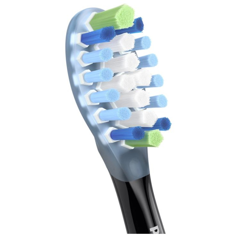 Sonicare C3 Premium Plaque Defence zobu birstes uzgalis (2gab) melns - HX9042/88