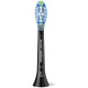 Sonicare C3 Premium Plaque Defence zobu birstes uzgalis (2gab) melns - HX9042/88