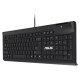 Asus KEYBOARD KU100 BLACK/90XB05E0-BKB010 ASUS