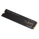 Western Digital SSD|WESTERN DIGITAL|Black SN850X|1TB|M.2|PCIE|NVMe|Write speed 6300 MBytes/sec|Read speed 7300 MBytes/sec|2.38mm|TBW 600 TB|WDS100T2X0E