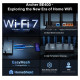 Tp-Link Wireless Router|TP-LINK|Wireless Router|6500 Mbps|Wi-Fi 7|3x10/100/1000M|1x2.5GbE|LAN \ WAN ports 1|Number of antennas 6|ARCHERBE400