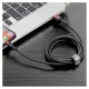 Baseus Cafule USB-A / Lightning 2.4A QC 3.0 cable 1 m - black and red