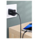 Ugreen US184 20882 USB-A 3.0 / USB-C 3A cable 1m - black