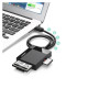 Ugreen CR125 30231 SD / micro SD / CF / MS memory card reader with USB 3.0 cable 0.5m - black
