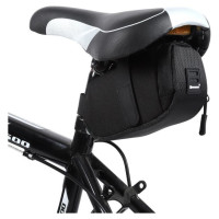 Wozinsky small bicycle saddle bag 0.6 l black (WBB8BK black)