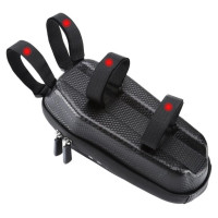 Wozinsky waterproof scooter handlebar bag 2l handlebar bag black (WSB3BK)