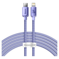 Baseus CAJY000305 Lightning - USB-C PD cable 20W 480Mb/s 2m - purple