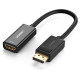 Ugreen MM137 40363 DisplayPort (Male) to HDMI (Female) 4K/1080p Adapter - Black