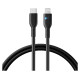 Joyroom Premium Series A13 Lightning / USB-C 20W 2m cable - black