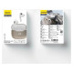 Dudao U15N TWS wireless headphones - white