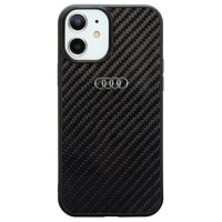 Audi Carbon Fiber iPhone 11 / Xr 6.1" black/black hardcase AU-TPUPCIP11-R8/D2-BK