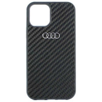 Audi Carbon Fiber iPhone 11 / Xr 6.1" black/black hardcase AU-TPUPCIP11-R8/D2-BK