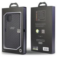Audi Carbon Fiber iPhone 11 / Xr 6.1" black/black hardcase AU-TPUPCIP11-R8/D2-BK