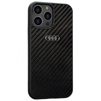 Audi Carbon Fiber iPhone 13 Pro Max 6.7" black/black hardcase AU-TPUPCIP13PM-R8/D2-BK