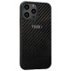 Audi Carbon Fiber iPhone 13 Pro Max 6.7" black/black hardcase AU-TPUPCIP13PM-R8/D2-BK