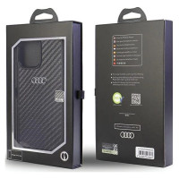 Audi Carbon Fiber iPhone 13 Pro Max 6.7" black/black hardcase AU-TPUPCIP13PM-R8/D2-BK
