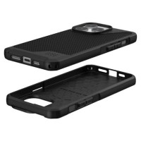 UAG Metropolis LT MagSafe case for iPhone 15 Pro Max - black kevlar