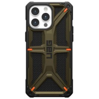 UAG Monarch case for iPhone 15 Pro Max - green kevlar