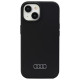 Audi Silicone Case for iPhone 15 Plus - black