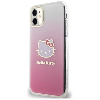 Hello Kitty IML Gradient Electrop Kitty Head Case for iPhone 11 / Xr - Pink