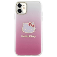 Hello Kitty IML Gradient Electrop Kitty Head Case for iPhone 11 / Xr - Pink