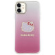 Hello Kitty IML Gradient Electrop Kitty Head Case for iPhone 11 / Xr - Pink