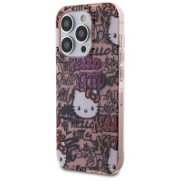 Hello Kitty IML Tags Graffiti case for iPhone 13 Pro / 13 - pink