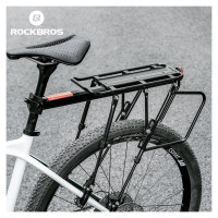 Rockbros 33210004001 bicycle rack with shelf - black