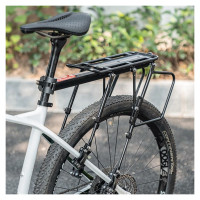 Rockbros 33210004001 bicycle rack with shelf - black