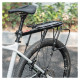 Rockbros 33210004001 bicycle rack with shelf - black