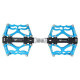 Rockbros JT201012LBL bicycle pedal set - blue